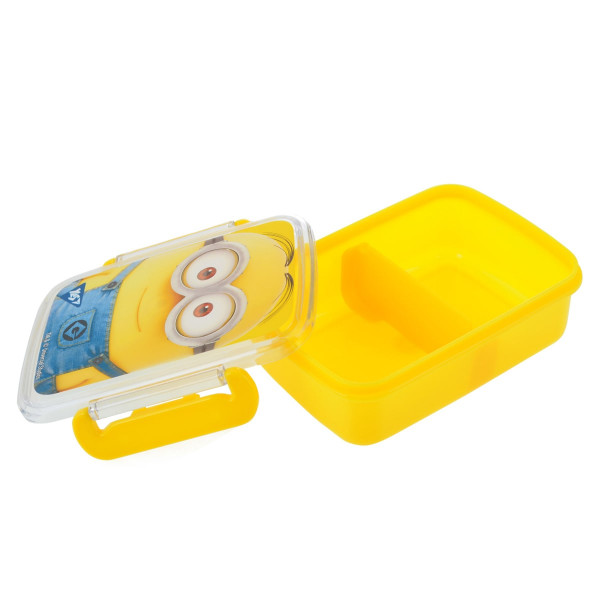 Minions food container 420 ml with divider
