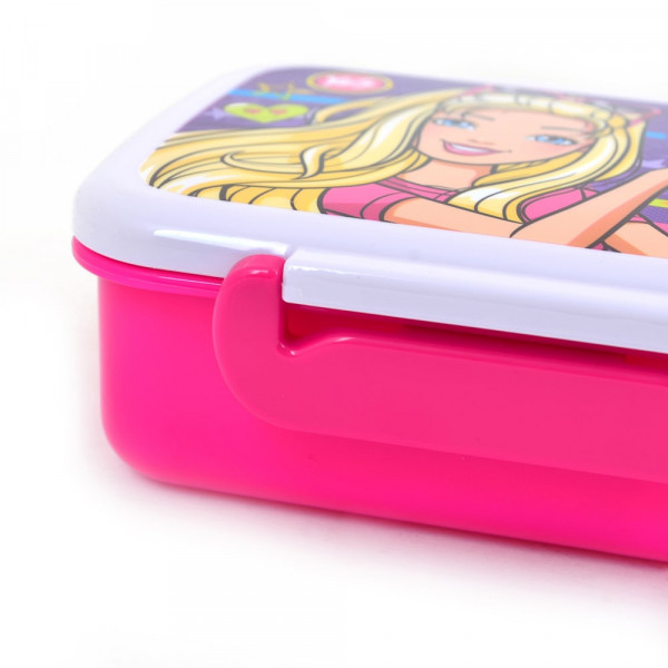 Barbie food container 420 ml with divider