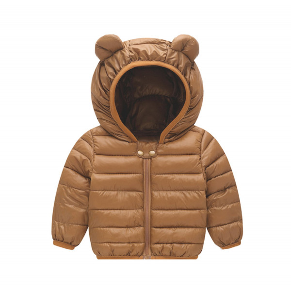 Demi-season set (jacket + pants) for children, Ears, brown