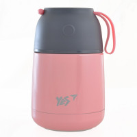 Thermos for food, pink