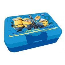 Minions food container 450 ml with spoon and fork