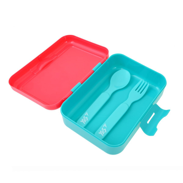 Enchantimals 450 ml food container with spoon and fork