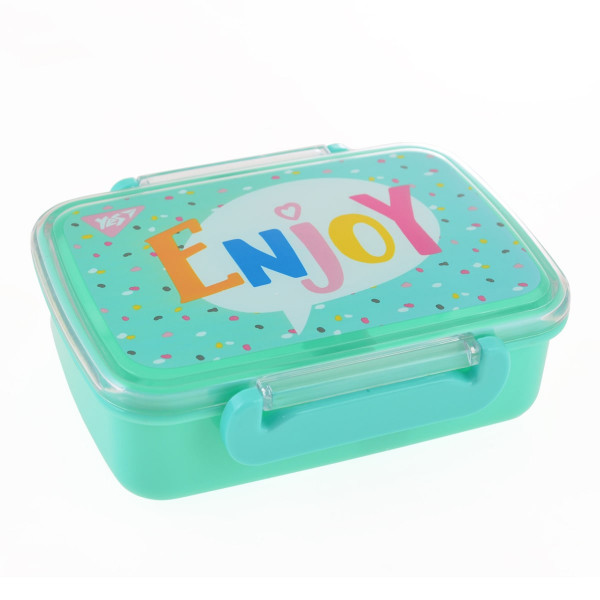 Enjoy 420 ml food container with divider