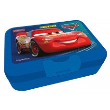 Контейнер для їжі Cars 450 мл з ложкою та виделкою